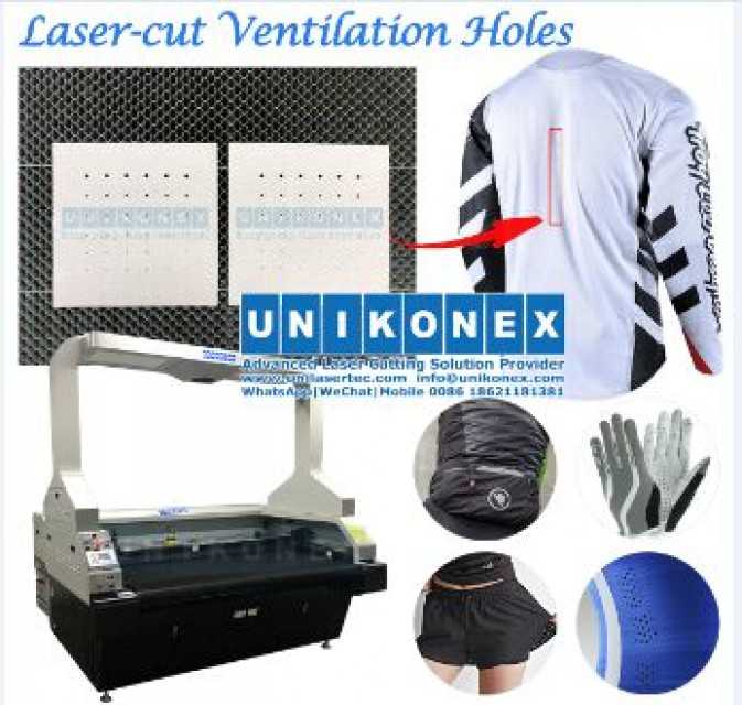 Laser-Cut Ventilation Hole Printed Sports Jersey - Enhance Performance